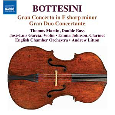 Grand Concerto en fa dièse mineur - Grand Duo Concertant pour violon, contrebasse et orchestre