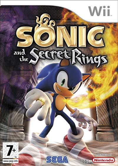 Sonic Colors + Sonic Et Les Anneaux Secrets Sur Nintendo Wii - Complet Et En Bon état