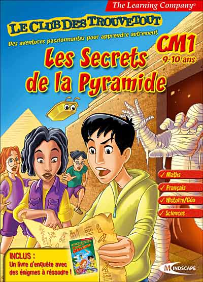 Mindscape France Club Des Trouvetout Cm1 - Les Secrets De La Pyramide - Version 2006/2007