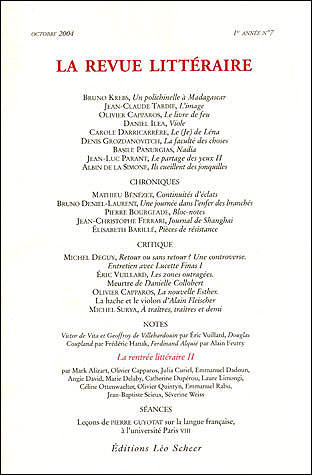 Revue litteraire n°7 (La) -  Collectif - broché