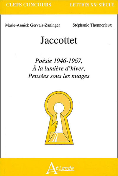 Jaccottet, Poésie 1946-1967