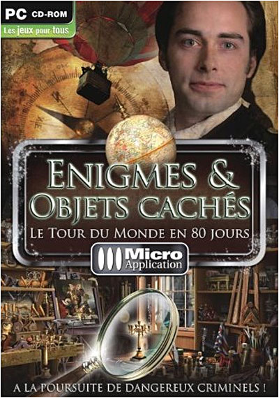 Enigmes Objets Cachés - Le tour du monde en 80 jours