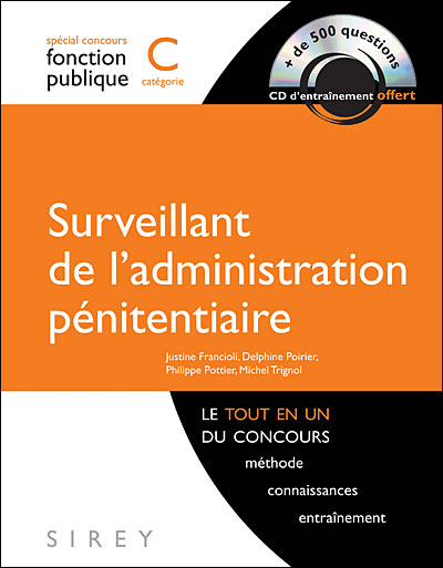 Surveillant de l'administration pénitentiaire - catégorie C  - 1ère édition