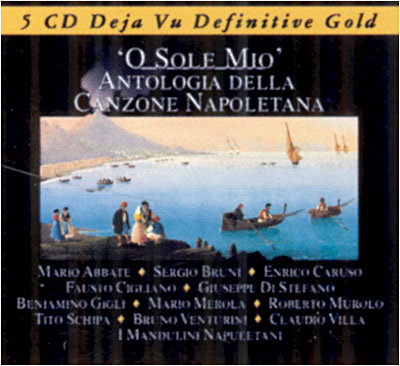 O sole mio Napoli songs and mandolin