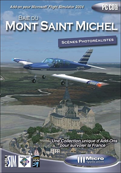 Add-On Flight Simulator - Baie du Mt St Michel - Scènes Photoréalistes