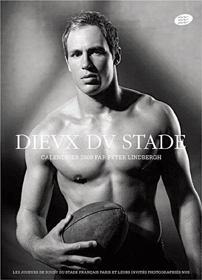 Les dieux du stade - Making of du calendrier 2009