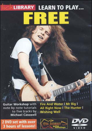 Lick library learn to play free/2 dvd