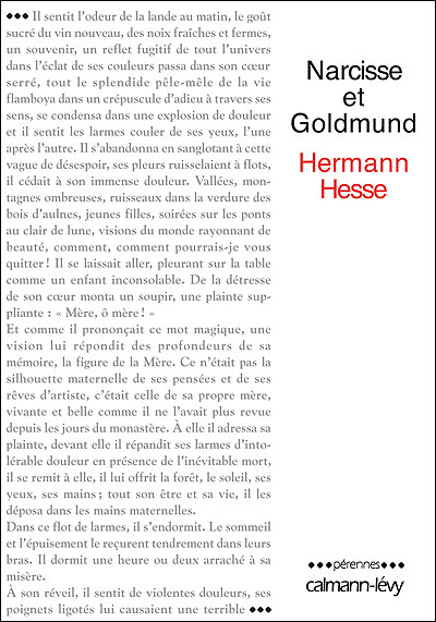 Narcisse et Goldmund