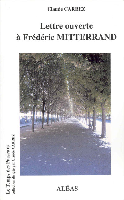 Lettre ouverte à Frederic Mitterrand