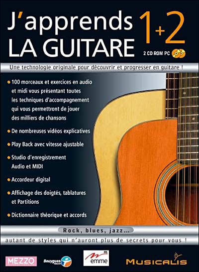 Avanquest (Micro-Application) J'Apprends La Guitare - Volume 1 + 2