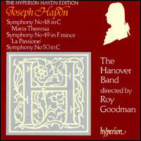Symphonies N°48 en do 'Marie-Thérèse', N°49 en fa mineur...