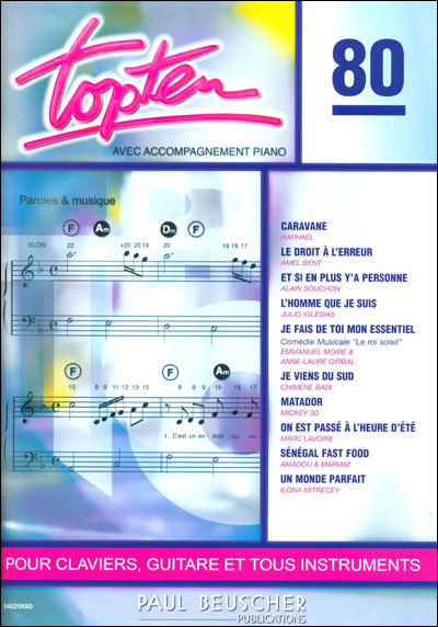 Top ten,80 - Collectif - broché