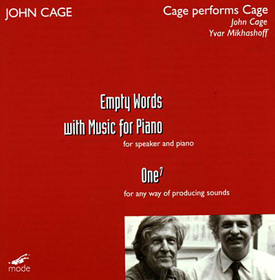 Empty words with music for piano - One 7