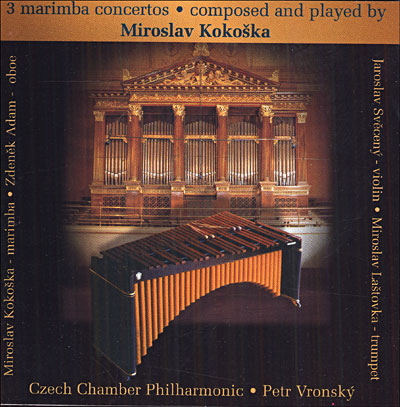 3 Concertos pour marimba avec instruments solo