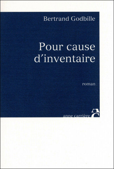 Pour cause d'inventaire