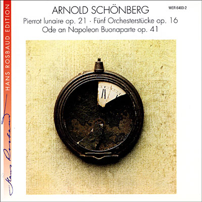 Pierrot lunaire opus 21 - Ode à Napoleon opus 41