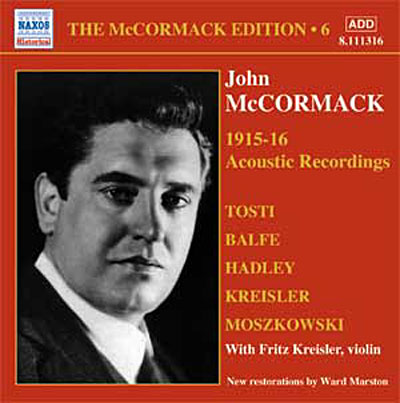 The McCormack Edition, Volume n° 6