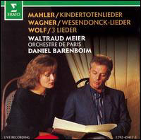 Chants des enfants morts - Wesendoncklieder - 3 chants