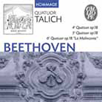 Quatuors , opus 18 N°4-6