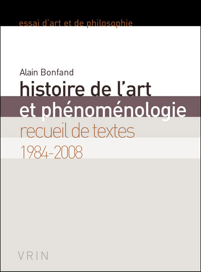 Histoire de l'art et phénoménologie