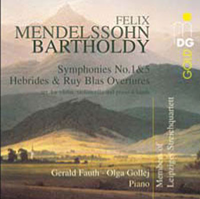 Symphonies 1 et 5 - Ouvertures