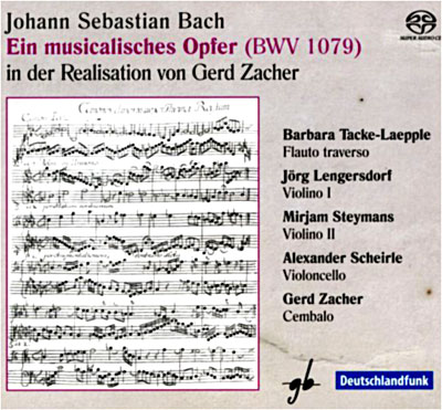 Une offrande musicale version gerd zacher
