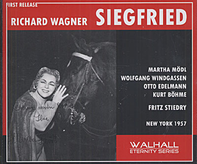 Siegfried - Metropolitan opera New York 1957