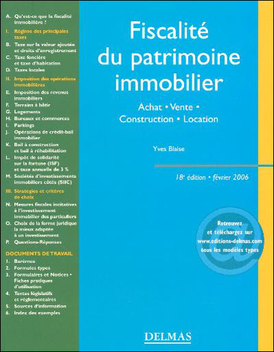 Fiscalité du patrimoine