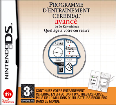 Brain Training - Programme d Entraînement Cérébral Avancé du Dr Kawashima - Quel âge a votre cerveau ?