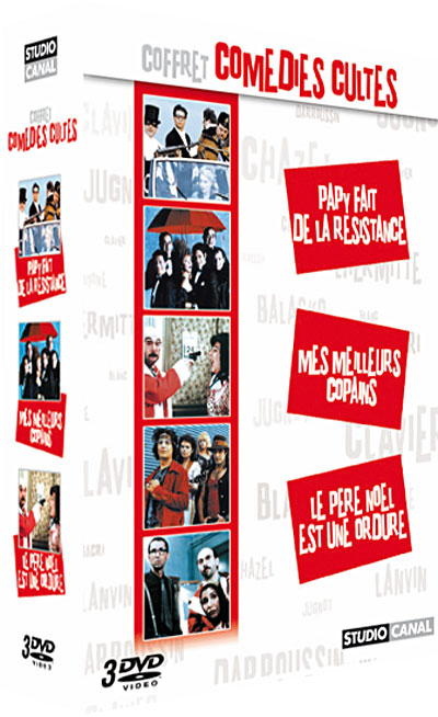 Les Comédies cultes de Jean-Marie Poiré - 3 Films