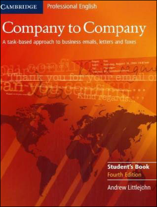 Company to company. new edition. student's book