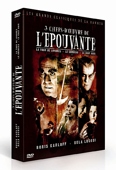 Le Corbeau - La Tour de Londres - Le Chat noir - Coffret