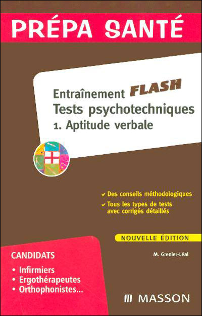 Flash tests d'aptitude verbale concours paramédicaux