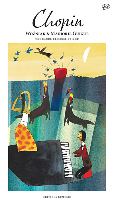 Frederic Chopin - BD de Wozniak et M. Guigue