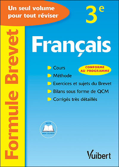 Formule Brevet Français 3ème