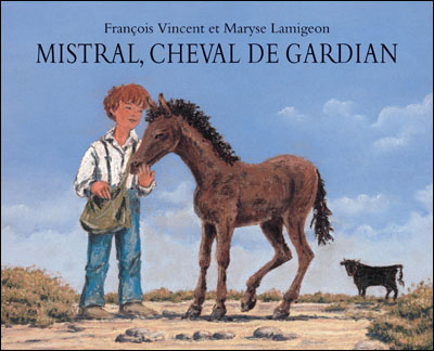 Mistral cheval de gardian