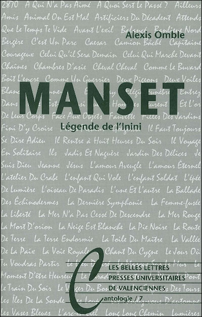 Légende de l'Inini : l'univers Manset