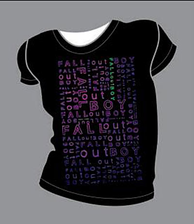 Repeat logo - Tee shirt - Skinny noir - Small