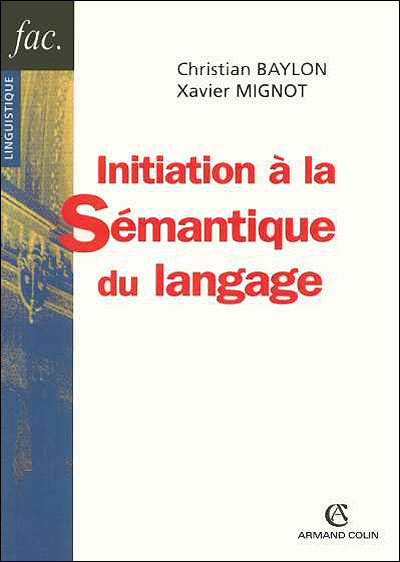 Sémantique du langage