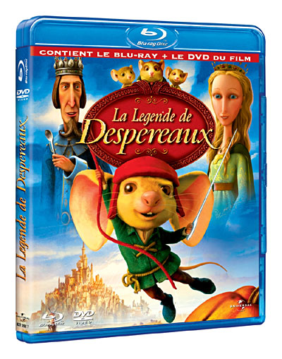 La Légende de Despereaux - Blu-Ray