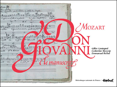 Le manuscrit autographe de Don Giovanni de Mozart