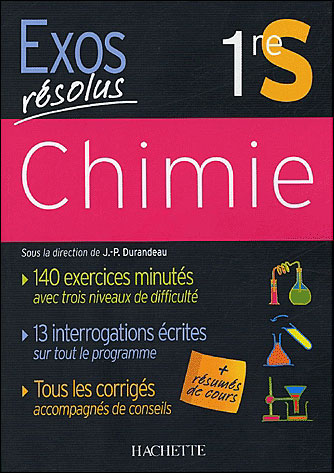 Exos résolus Chimie 1ère S