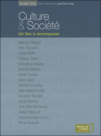 Culture et société, un lien à recomposer