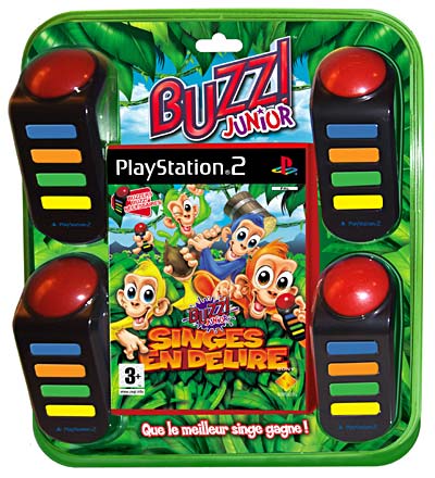 Buzz Junior Les Petits Monstres Sur PS2 – Neuf Sous Blister – Version Française