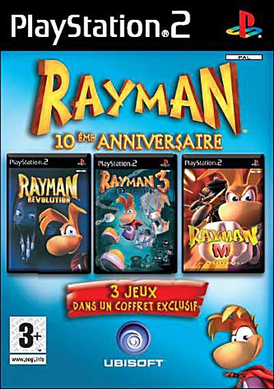 Compilation Rayman M + Rayman Revolution + Rayman 3 État correct - Ubisoft reconditionné disponible sur Fnac