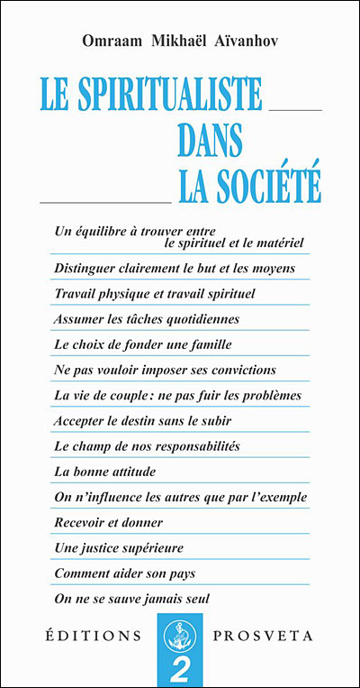 Spiritualiste dans la societe