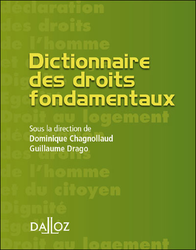 Dictionnaire des droits fondamentaux