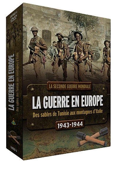 GUERRE EN EUROPE-DES SABLES DE TUNISIE AUX MONTAGNES D ITALI