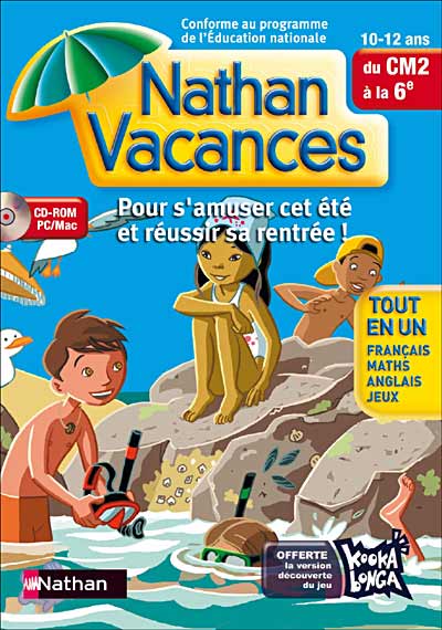 Nathan Vacances - Du CM2 à la 6ème