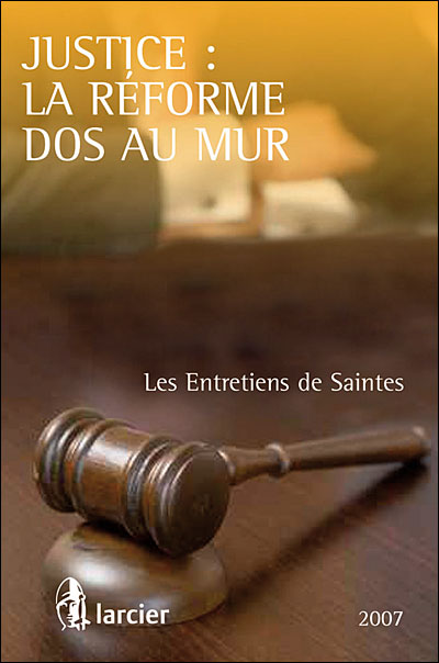 Justice : la réforme dos au mur